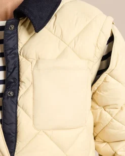 Sale Steppjacke mit abnehmbaren Ärmeln Jacken & Mäntel