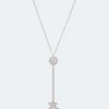 Clearance Stern-Collier mit Zirkonia Halsketten & Colliers