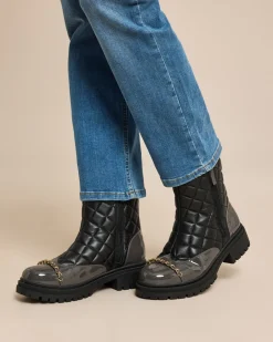 Online Stiefel mit Steppung Schuhe