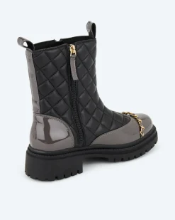 Online Stiefel mit Steppung Schuhe