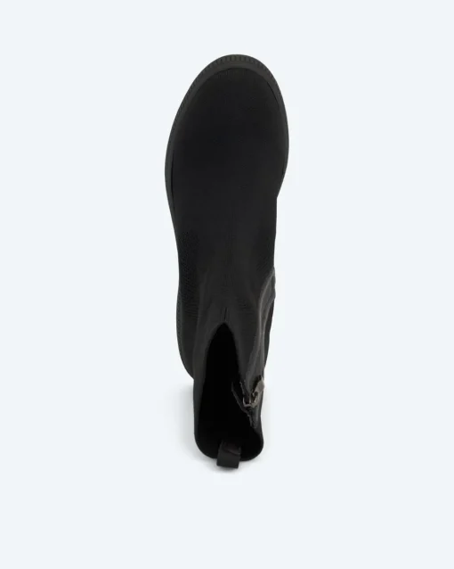 Hot Stiefelette aus Strick Schuhe