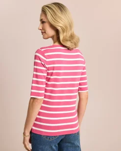 Outlet Streifen Shirt Shirts & Tops