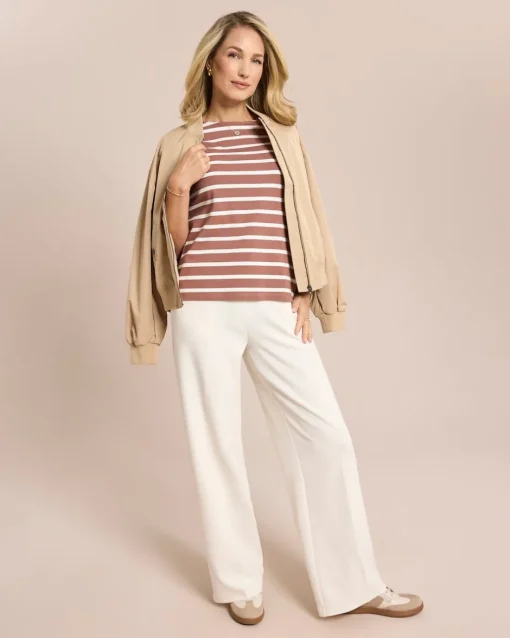 Outlet Streifen Shirt Shirts & Tops