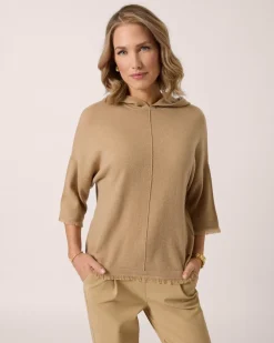 Discount Strick-Hoodie Kaschmirblend Strickware