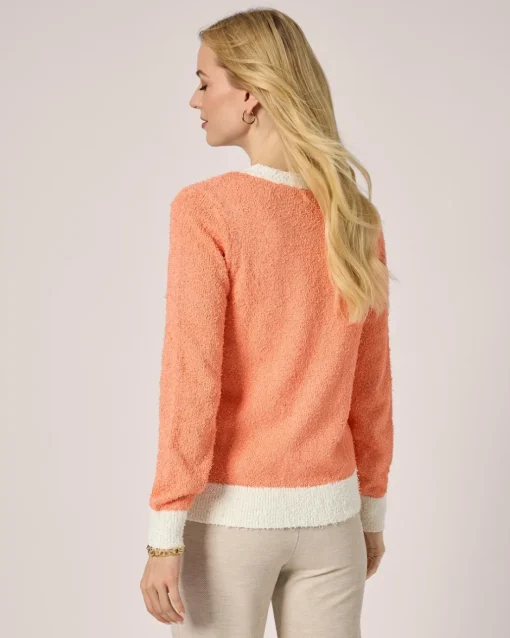 New Strickjacke aus Flauschgarn Strickware