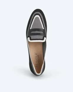 Clearance Strick-Loafer Schuhe