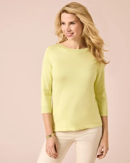 New Strickpullover mit U-Boot-Ausschnitt Strickware