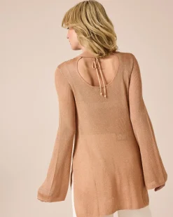 Hot Strickshirt mit Metallgarn Strickware