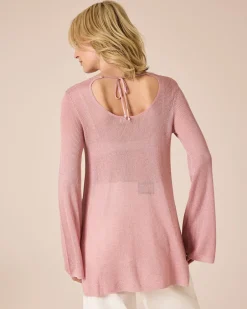 Hot Strickshirt mit Metallgarn Strickware