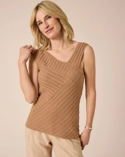 New Stricktop mit Struktur Strickware