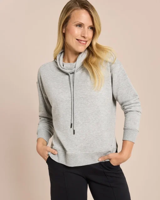 Discount Sweatpullover mit Schlitzen Shirts & Tops