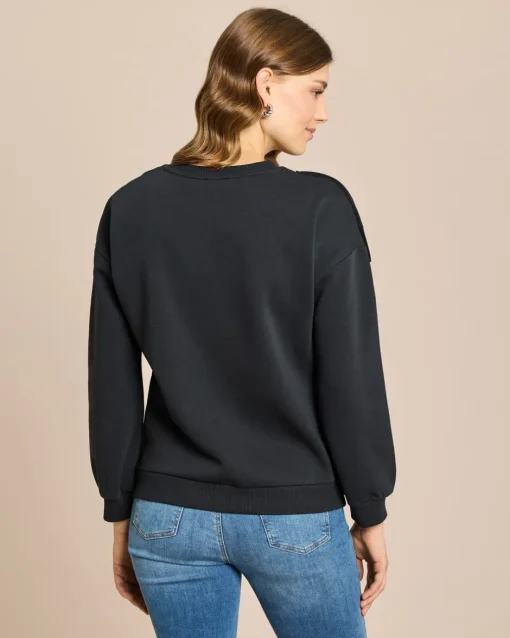 Best Sweatshirt mit großer Schleife Shirts & Tops