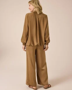 Best 2-teiliges Satin Set Hosen