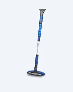 New Teleskop-Eiskratzer mit Besen Haushaltshelfer