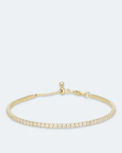 Outlet Tennis-Armband mit Zirkonia Armbänder
