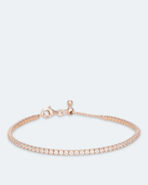 Outlet Tennis-Armband mit Zirkonia Armbänder