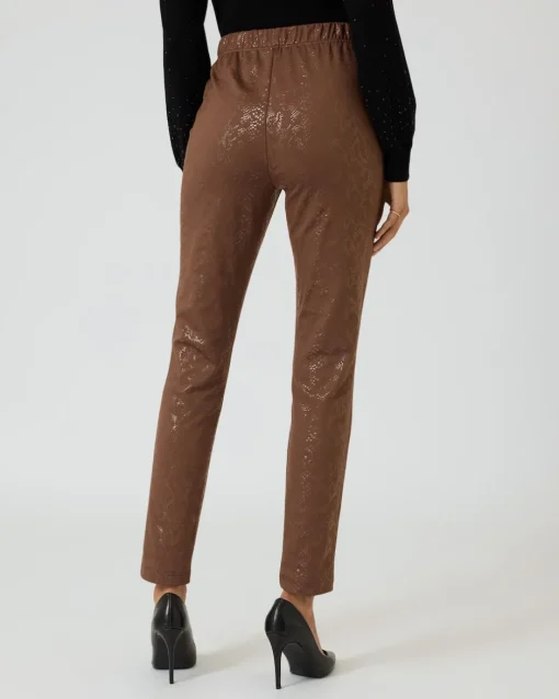 Clearance Thermohose mit Schlangen-Print Hosen