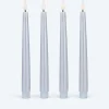 Clearance Touch-Stabkerzen Metallic, 4tlg. Dekoration