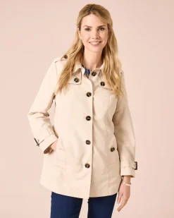 Hot Trenchcoat mit Dekoknöpfen Jacken & Mäntel