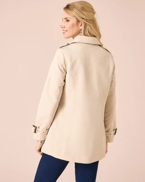 Hot Trenchcoat mit Dekoknöpfen Jacken & Mäntel