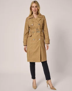New Trenchcoat mit Karomuster Jacken & Mäntel