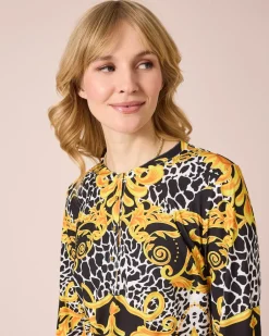 Discount Tunika mit Animal/ Ornamentmix Shirts & Tops