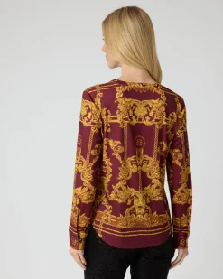 Clearance Tunika mit Ornamentdruck Shirts & Tops