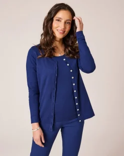 Outlet Twinset mit Knöpfen Strickware