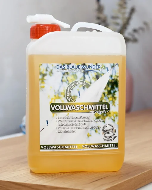 Hot Vollwaschmittel mit Gallseife, 3 Liter Reinigen