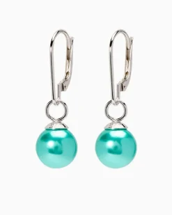 Best Wechselohrhänger MK-Perle 9 mm & Zirkonia Ohrringe