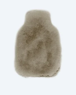 Outlet Wärmeflasche Kaninchenfell-Optik 