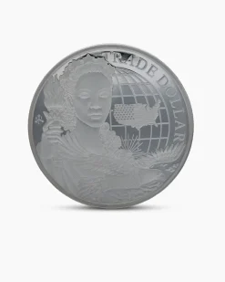 Best 3x 1 Oz Silber Trade Dollar Set 2021/2023 Münzen