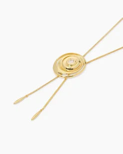Outlet Y-Collier mit Zirkonia Halsketten & Colliers