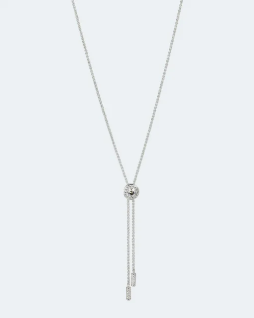Outlet Y-Collier mit Zirkonia Halsketten & Colliers