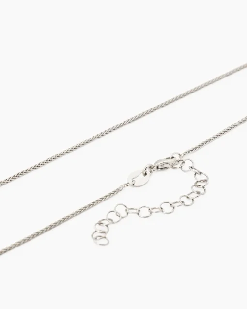 Sale Zopfkette + Brillantanhänger 0,50 ct Halsketten & Colliers