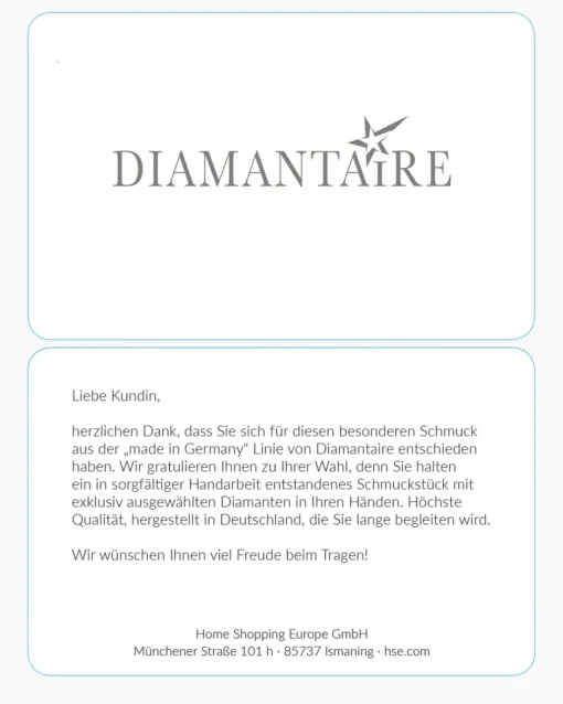 Sale Zopfkette + Brillantanhänger 0,50 ct Halsketten & Colliers