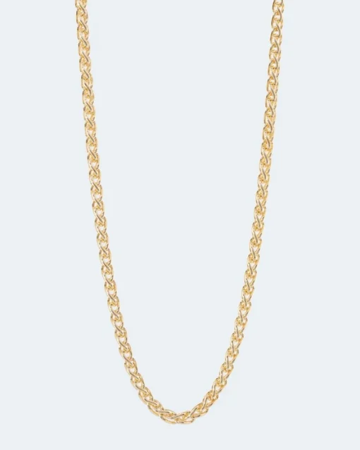 Online Zopfkette aus Silber Halsketten & Colliers