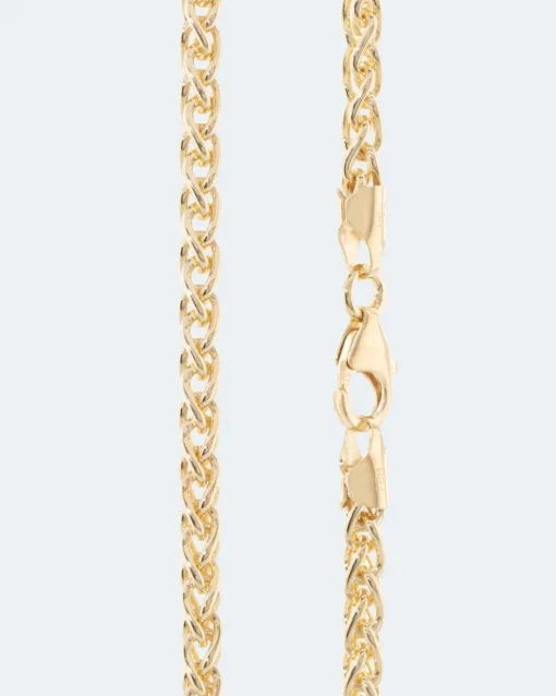 Online Zopfkette aus Silber Halsketten & Colliers