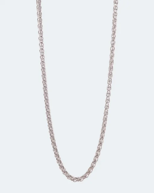 Online Zopfkette aus Silber Halsketten & Colliers