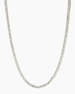 Zopfkette in Gold 585 Halsketten & Colliers